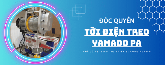 banner tời điện treo Yamado PA